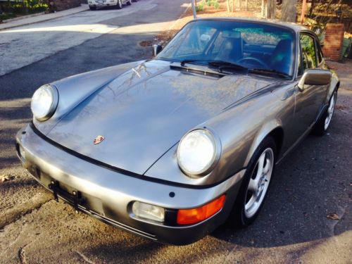 1989 911 COUPE 5SP SHOWROOM MINT LOW MILES RARE CARRERA 4 AWD CLEAN CAR FAX, US $39,500.00, image 3