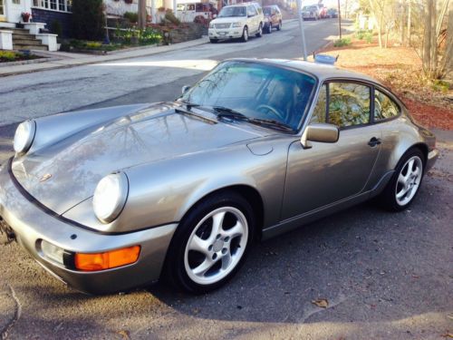 1989 911 COUPE 5SP SHOWROOM MINT LOW MILES RARE CARRERA 4 AWD CLEAN CAR FAX, US $39,500.00, image 4