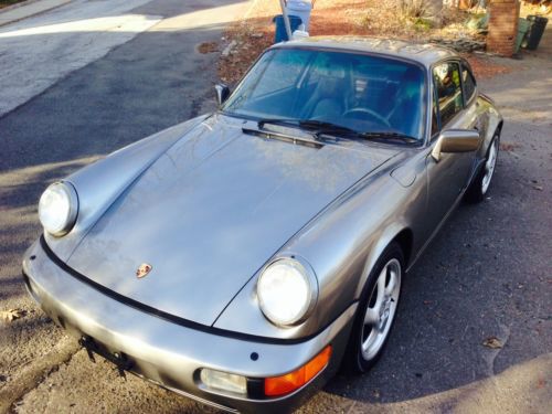 1989 911 COUPE 5SP SHOWROOM MINT LOW MILES RARE CARRERA 4 AWD CLEAN CAR FAX, US $39,500.00, image 5