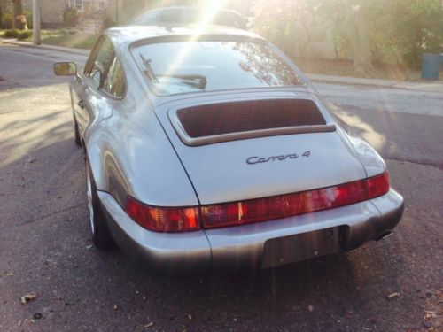 1989 911 COUPE 5SP SHOWROOM MINT LOW MILES RARE CARRERA 4 AWD CLEAN CAR FAX, US $39,500.00, image 6