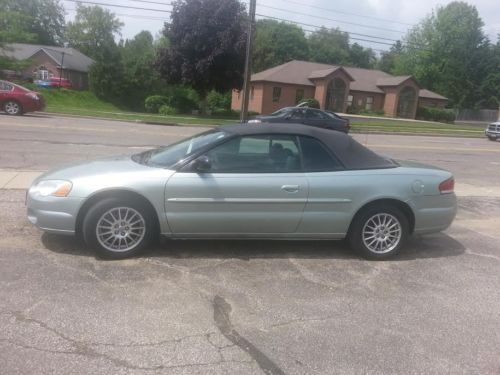 2006 chrysler sebring convertible