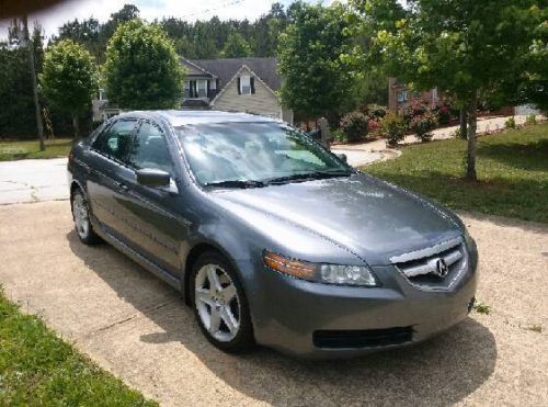 2005 acura tl base sedan 4-door 3.2l grey great conditon. look and ride like new