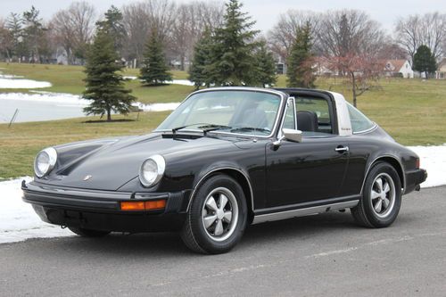 1975 porsche 911s targa ***no reserve***