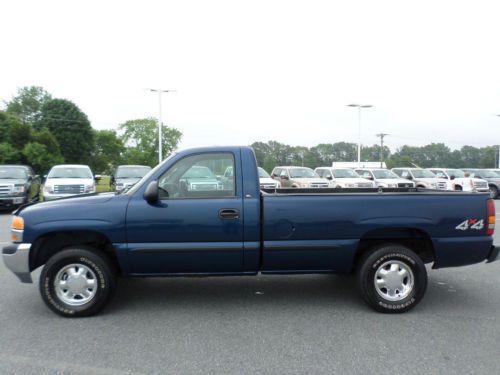 2001 gmc sierra 1500 4x4 5.3l vortec 8 ft bed