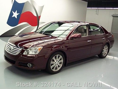 2008 toyota avalon ltd sunroof nav climate leather 61k texas direct auto