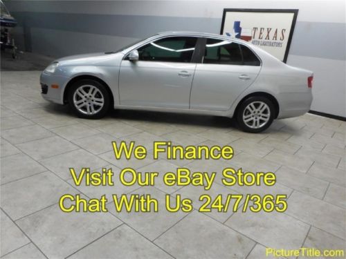 06 vw jetta tdi auto leather heated seats sunroof carfax we finance texas