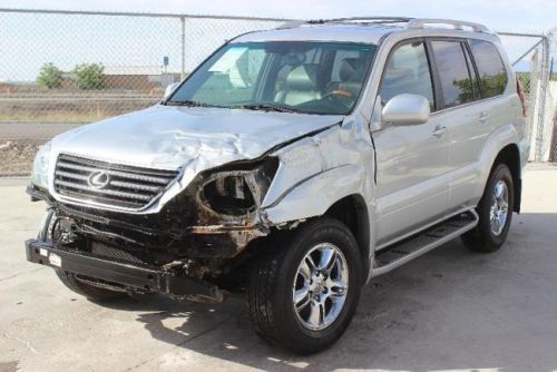 2006 lexus gx 470 sport utility damaged fixer runs! spacious! priced to sell!!