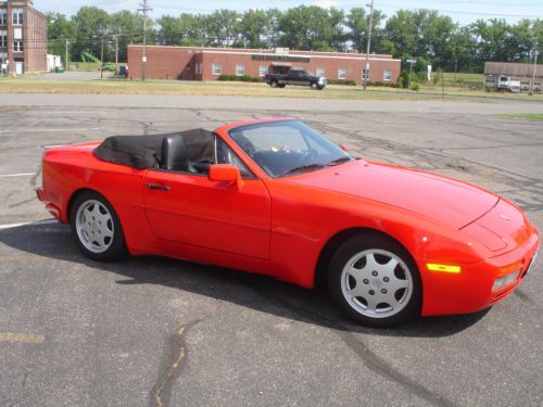 1990 Porsche 944 S2 Convertible 2-Door 3.0L, image 4