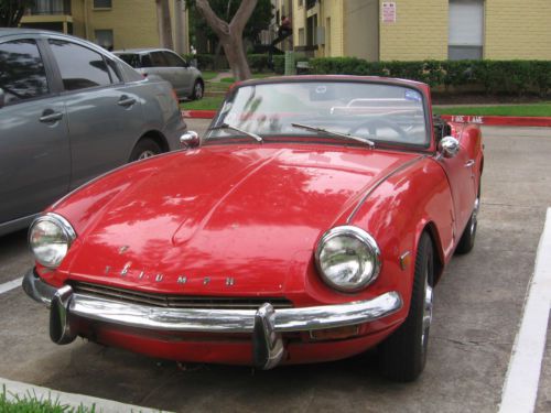 1969 triumph spitfire mk iii with 1500 engine