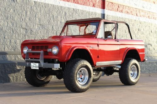 1974 ford bronco early frameoff restoration restomod motorswap  fiberglass body