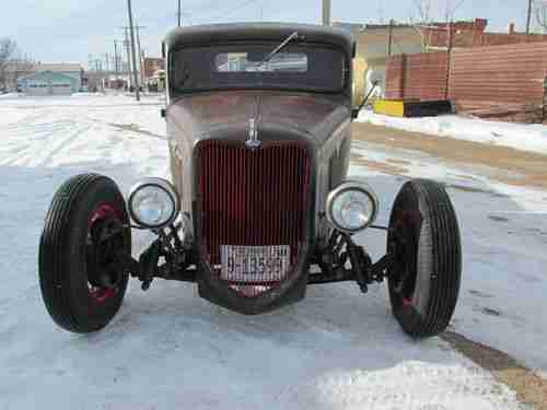 1936 Ford Pickup truck rat rod Hot rod finished interior chopped channeled 1935, US $18,000.00, image 7