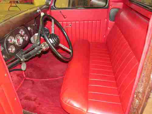 1936 Ford Pickup truck rat rod Hot rod finished interior chopped channeled 1935, US $18,000.00, image 20