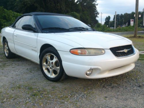 1999 chrysler sebring jxi convertable