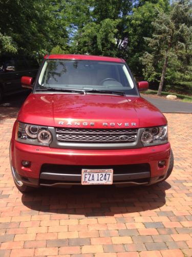 2010 land rover range rover sport supercharged sport utility 4-door 5.0l