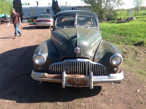 1942 buick sport coupe 4-door special straight 8 twin carb all original barnfind