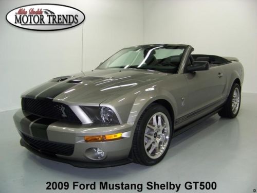 2009 ford mustang gt500 cobra convertible stripes shaker 500 super clean 13k