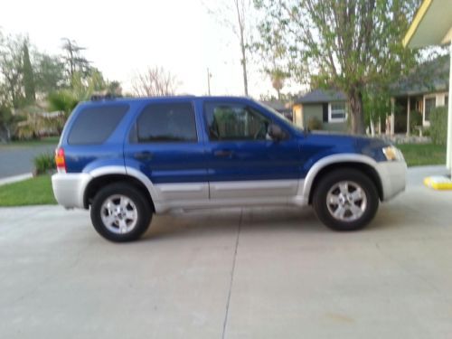 2007 ford escape xlt fwd blue