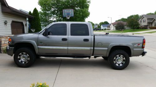 2006 gmc sierra slt 2500hd crew cab lbz duramax diesel efi live must see!!!