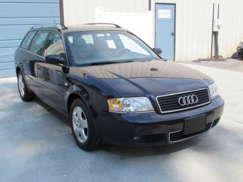 2003 audi a6 awd  quattro wagon v6 tiptronic sunroof alloy leather