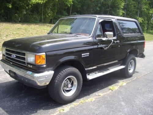 1989 ford bronco 4x4 extremely clean 302 v8 auto like new truck only 121k