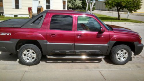 2004 chevrolet avalanche 1500 z71 crew cab pickup 4-door 5.3l