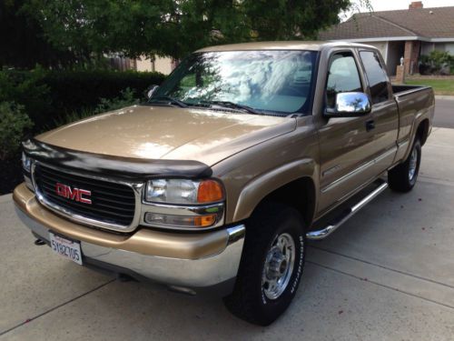 2000 gmc sierra 2500 slt extended cab pickup 3-door 6.0l 4x4