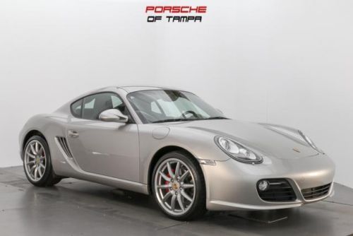 2011 porsche cayman s 2dr cpe low mileage certified  m/t