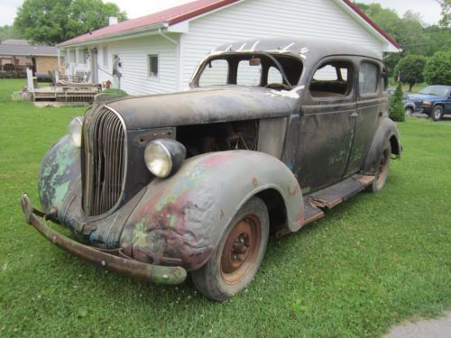 Plymouth 1938 4 dr. sedan hot rat rod