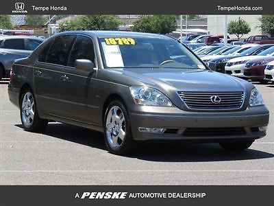 Lexus ls 430 4dr sdn sedan automatic gasoline 4.3l dohc efi 32-valve v8 briarwoo