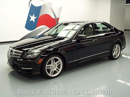 2011 mercedes-benz c300 sport automatic sunroof 20k mi texas direct auto