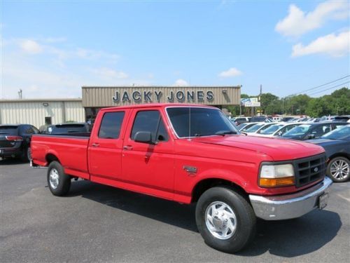 5.8l v8 crew cab long bed rear wheel drive xl edition cloth cd tinted windows