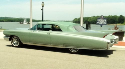 1960 cadillac eldorado biarritz convertible, classic 52,000 miles,rust free