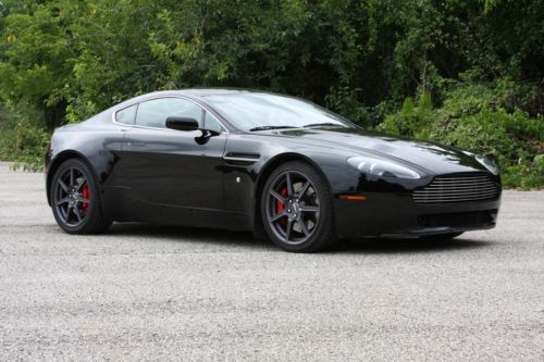 2007 aston martin vantage v8, onyx black/black, low mileage, extremely nice!