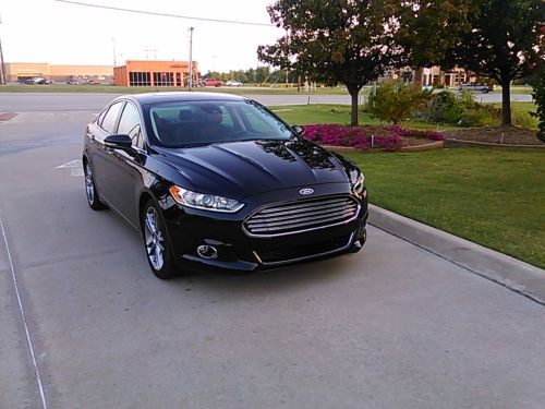 2013 ford fusion titanium sedan 4-door 2.0l