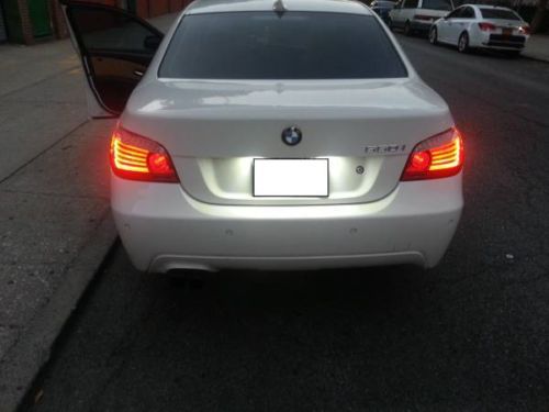 2008 bmw 550i white with m package