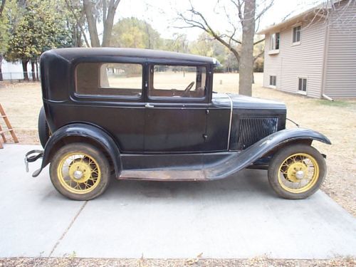 1930 ford model a tudor sedan project