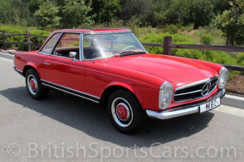1965 mercedes 230sl european specification great driver located in california