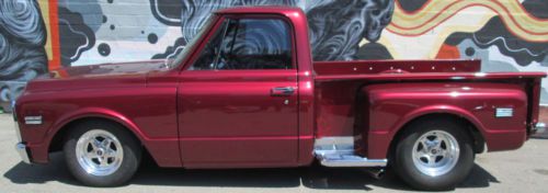 1971 chevrolet c10 stepside pickup nut and bolt restomod over $50k invested!