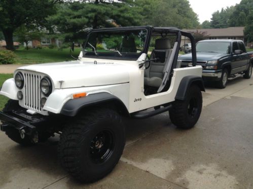 1986 jeep cj7, amc 401, 727 auto, dana 20, dana 60 rear, dana 44 front