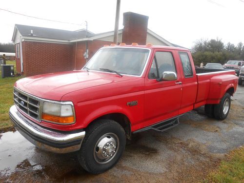 1993 ford f-350 extended cab dually 2wd