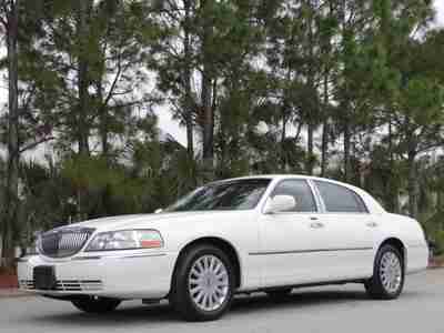 2004 LINCOLN TOWN CAR SIGNATURE NO RESERVE LOW 66K MILES PERFECT COLOR  FLORIDA, image 10