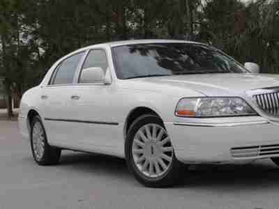 2004 LINCOLN TOWN CAR SIGNATURE NO RESERVE LOW 66K MILES PERFECT COLOR  FLORIDA, image 11