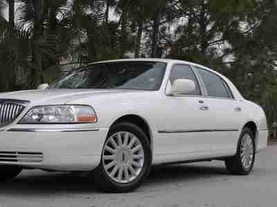 2004 LINCOLN TOWN CAR SIGNATURE NO RESERVE LOW 66K MILES PERFECT COLOR  FLORIDA, image 12