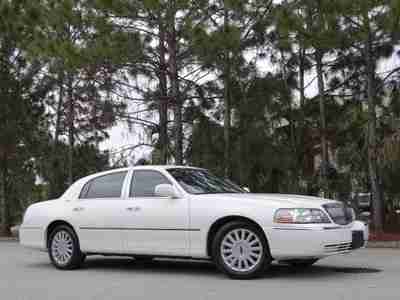 2004 LINCOLN TOWN CAR SIGNATURE NO RESERVE LOW 66K MILES PERFECT COLOR  FLORIDA, image 21