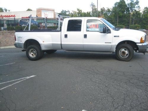 Ford f350 crew cab diesel 4x4 8 ft box dully