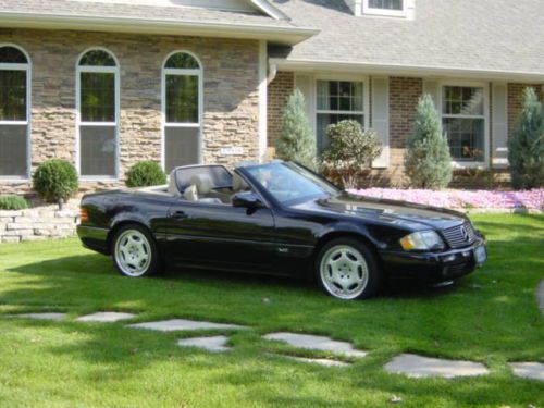 1995 mercedes 600sl, including hardtop