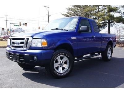 2006 ford ranger xlt, v6, 4.0 4x4, extended cab, 6 feet bed, mp3 cd, no reserve