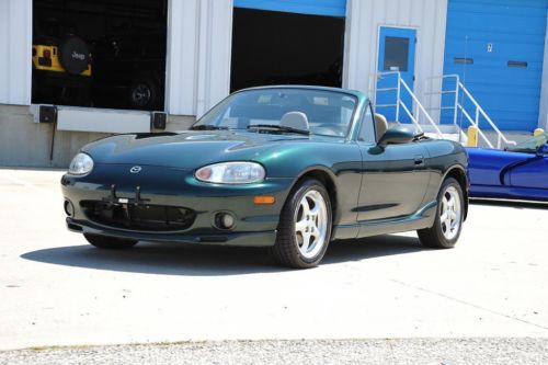 2000 mazda miata mx-5 convertible / leather / 5 speed / like new / 32k miles