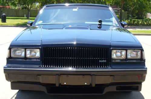 1987 buick grand national we4 turbo t (no reserve)