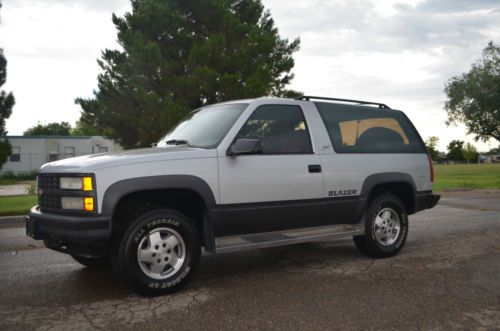 1993 chevy blazer  sport 1 owner rust free southwest vehicle
